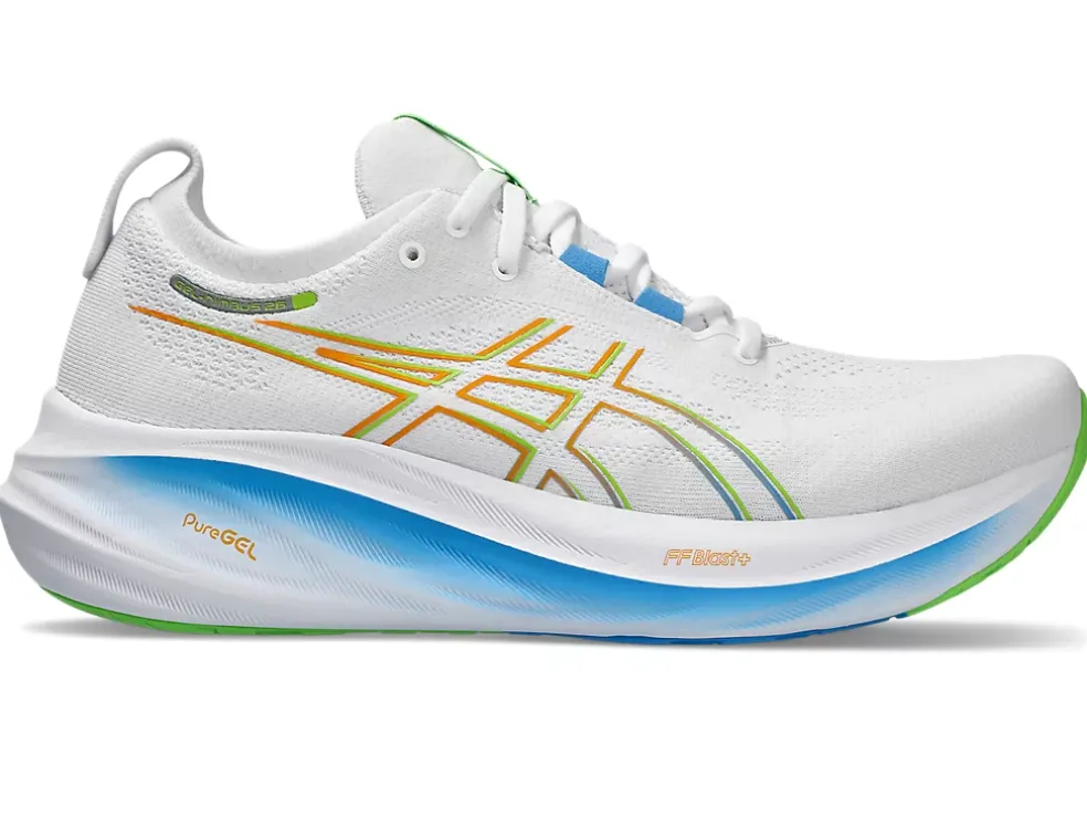 Fashion ASICS GEL-NIMBUS 26 White/Waterscape