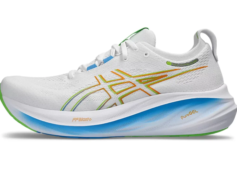 Fashion ASICS GEL-NIMBUS 26 White/Waterscape