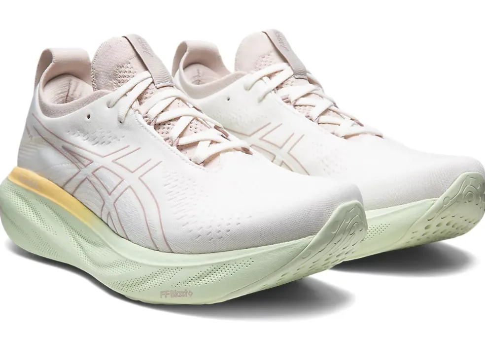 Cheap ASICS GEL-NIMBUS 25 Cream/Fawn