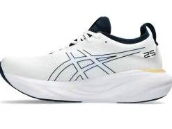 New ASICS GEL-NIMBUS 25 White/Illusion Blue
