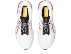 Cheap ASICS GEL-NIMBUS 25 ANNIVERSARY White/Classic Red