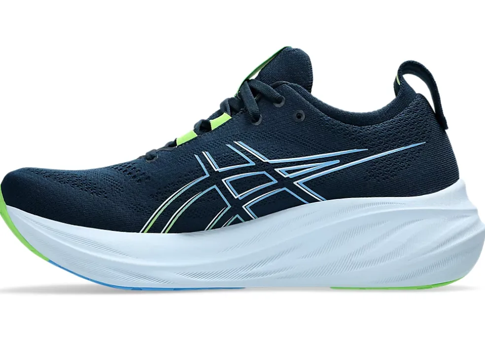 Fashion ASICS GEL-NIMBUS 26 EXTRA WIDE French Blue/Electric Lime