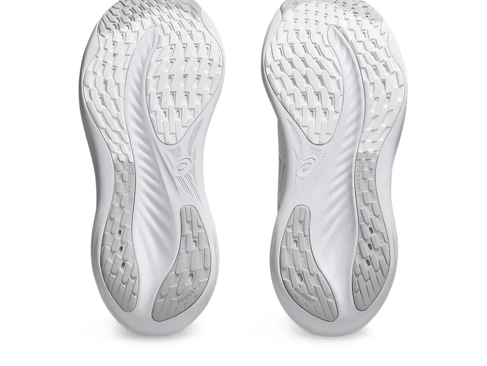 Sale ASICS GEL-NIMBUS 26 PLATINUM Real White/Pure Silver