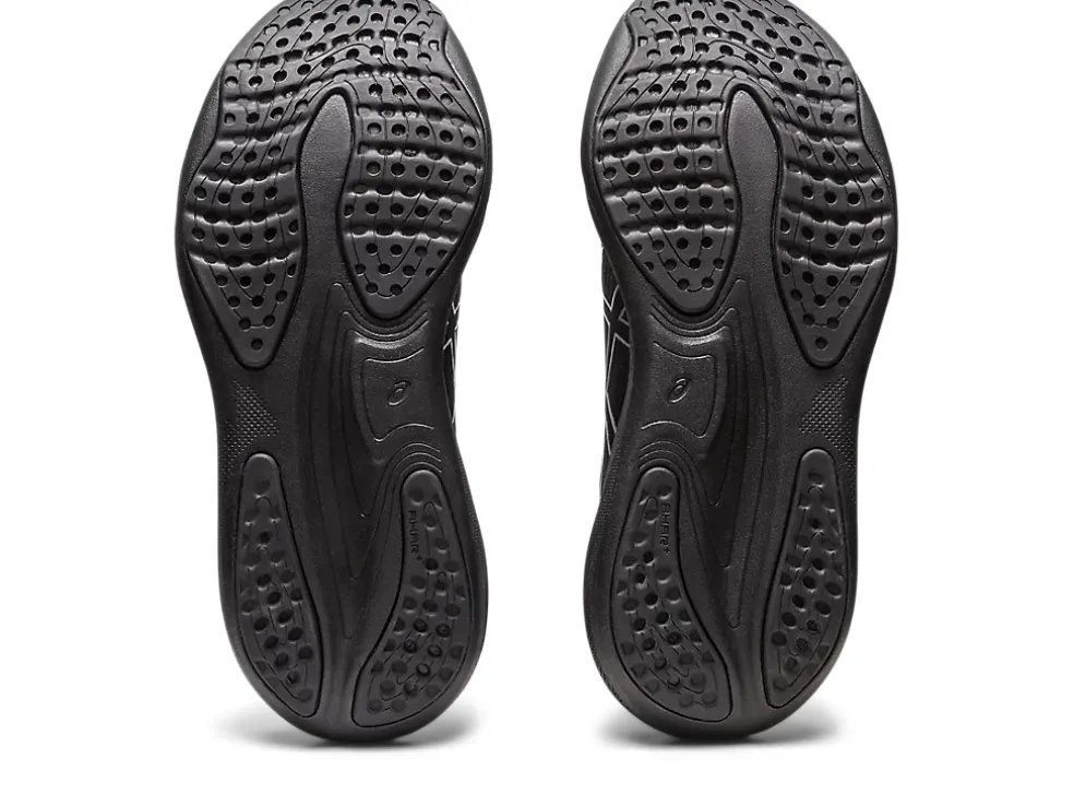 Best Sale ASICS GEL-NIMBUS 25 PLATINUM Black/Pure Silver