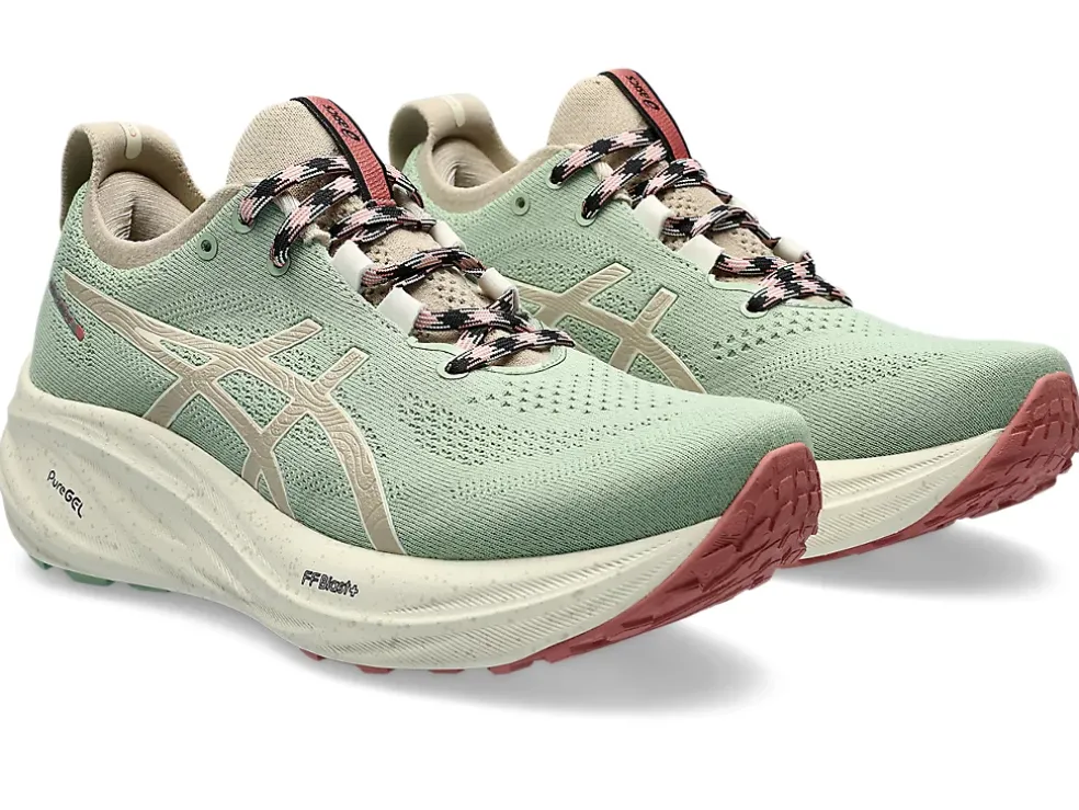 New ASICS GEL-NIMBUS 26 TR Nature Bathing/Rose Rougue