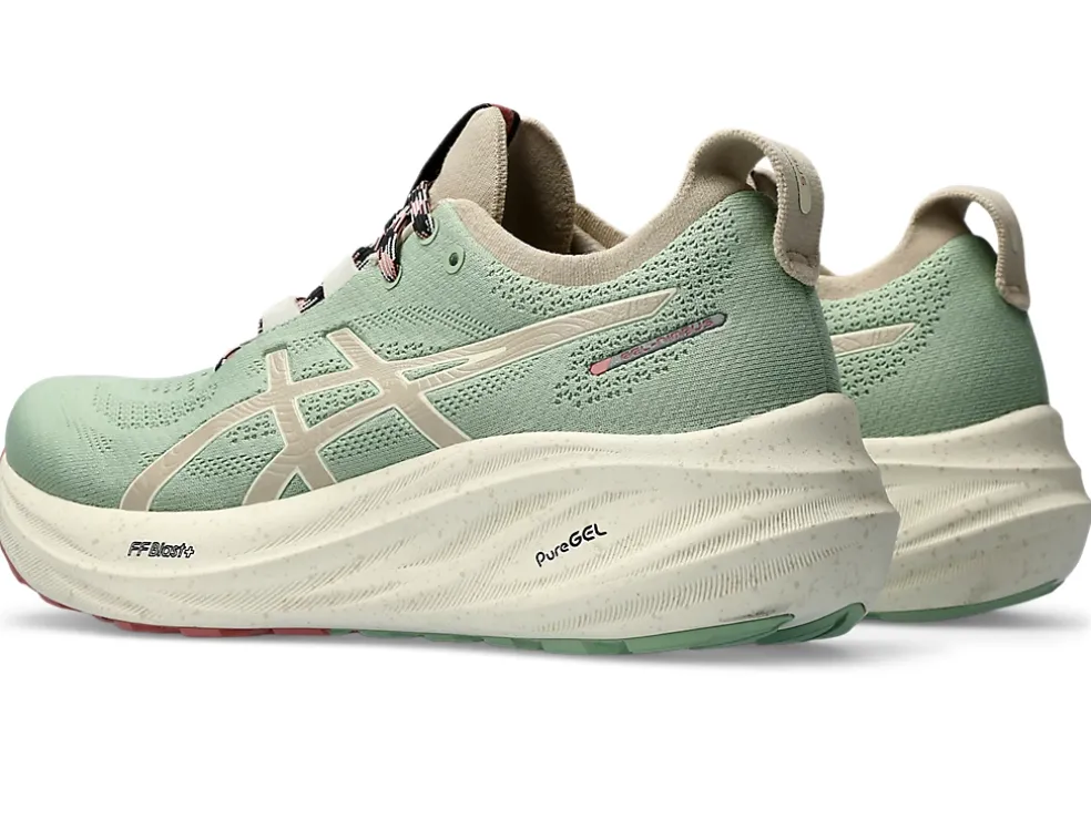 New ASICS GEL-NIMBUS 26 TR Nature Bathing/Rose Rougue