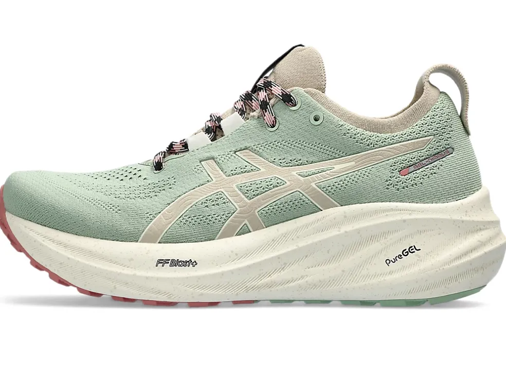 New ASICS GEL-NIMBUS 26 TR Nature Bathing/Rose Rougue