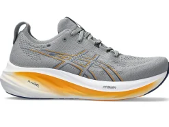 Cheap ASICS GEL-NIMBUS 26 WIDE Sheet Rock/Thunder Blue