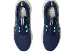 Cheap ASICS GEL-NIMBUS 26 WIDE Blue Expanse/Aurora Green