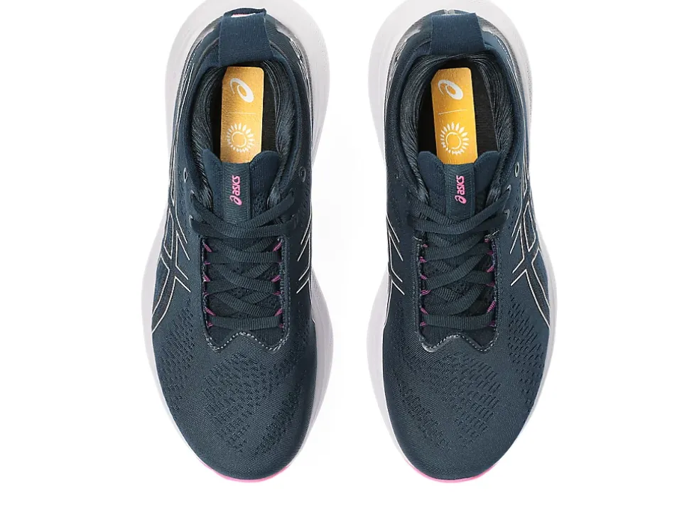 Best ASICS GEL-NIMBUS 25 WIDE French Blue/Lilac Hint
