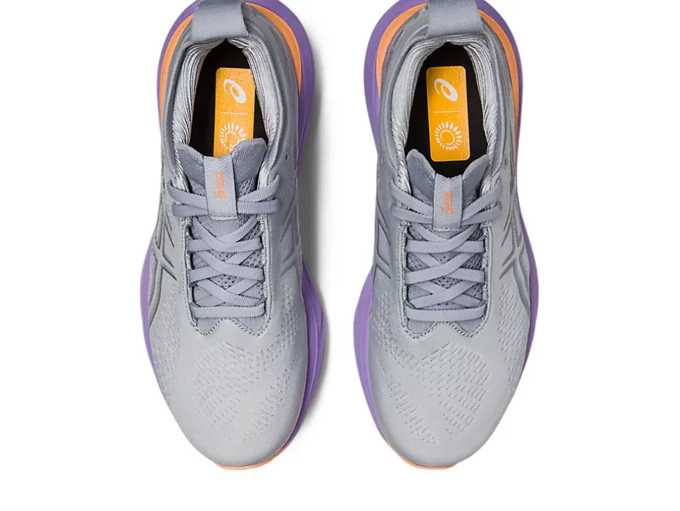 Shop ASICS GEL-NIMBUS 25 WIDE Piedmont Grey/Pure Silver