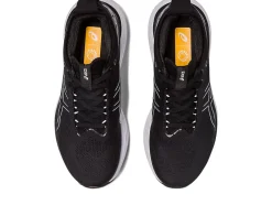 Shop ASICS GEL-NIMBUS 25 WIDE Black/Pure Silver