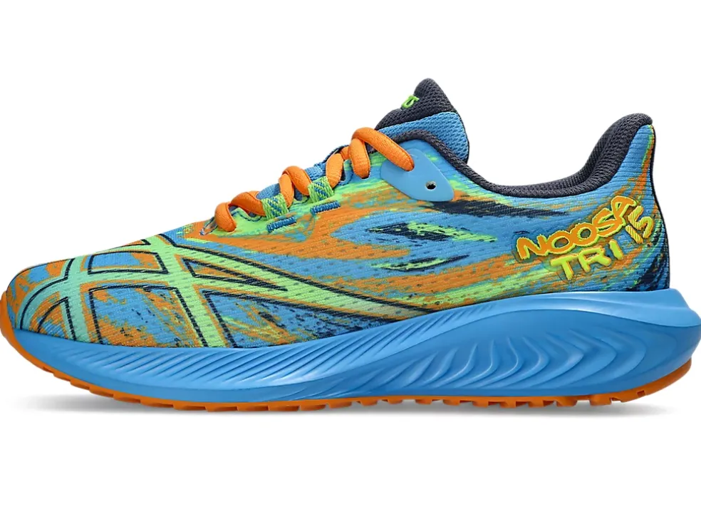 Clearance ASICS GEL-NOOSA TRI 15 GRADE SCHOOL Waterscape/Electric Lime