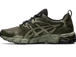 Cheap ASICS GEL-QUANTUM 180 Olive Canvas/Lichen Green