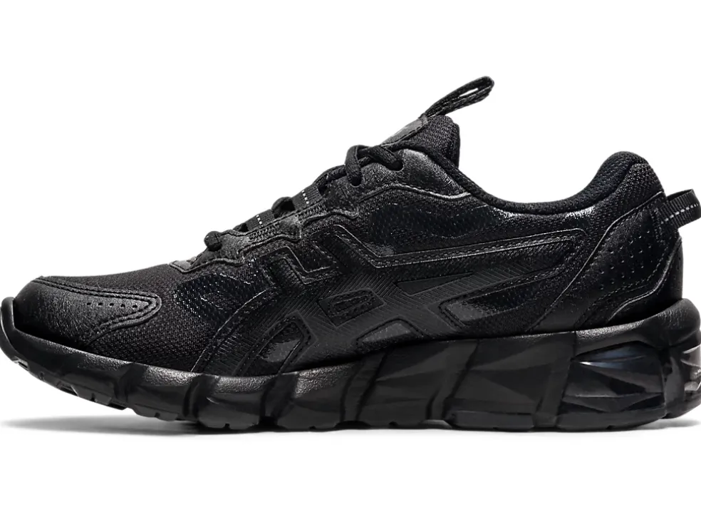 New ASICS GEL-QUANTUM 90 3 GRADE SCHOOL Black/Black