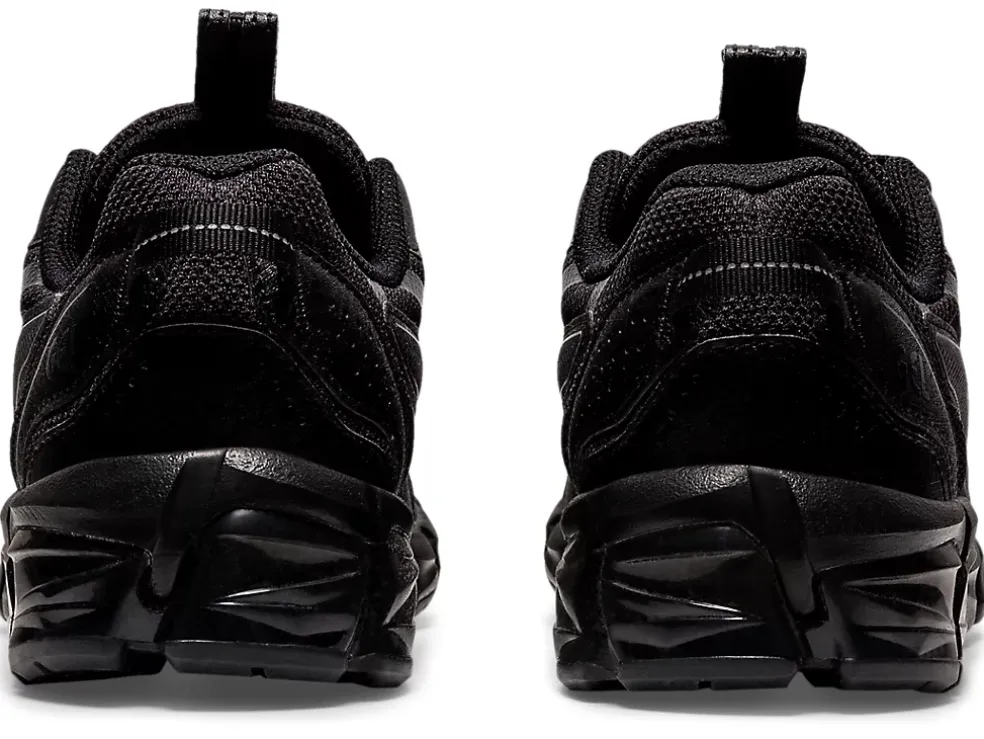 New ASICS GEL-QUANTUM 90 3 GRADE SCHOOL Black/Black
