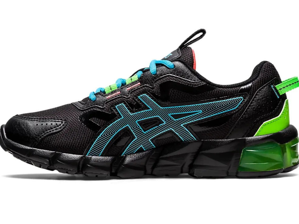 Outlet ASICS GEL-QUANTUM 90 3 GRADE SCHOOL Black/Aquarium