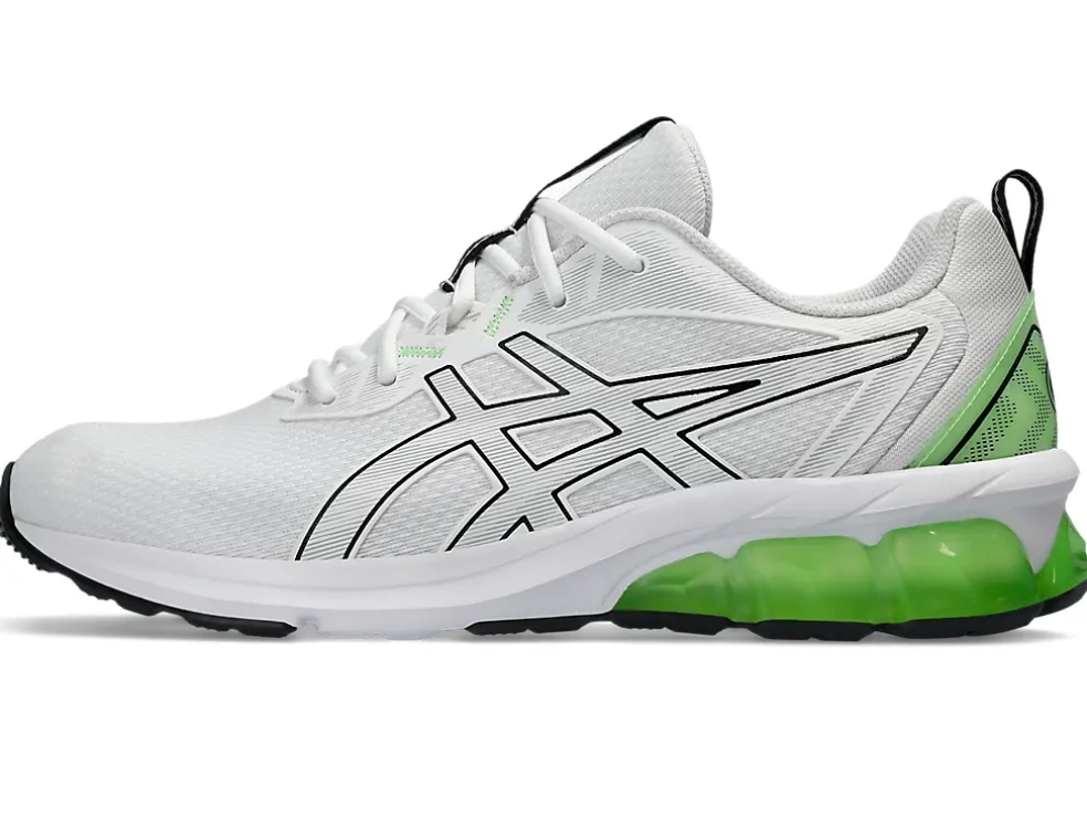 Cheap ASICS GEL-QUANTUM 90 IV White/Bright Lime