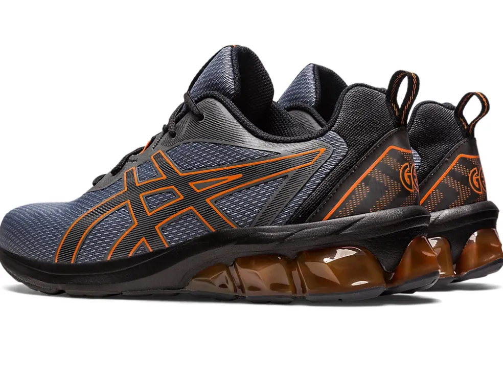 Clearance ASICS GEL-QUANTUM 90 IV Steel Grey/Habanero