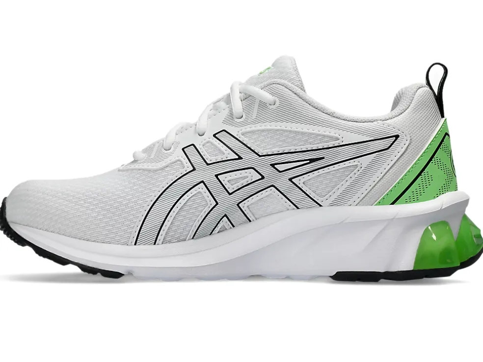 Store ASICS GEL-QUANTUM 90 IV GRADE SCHOOL White/Bright Lime