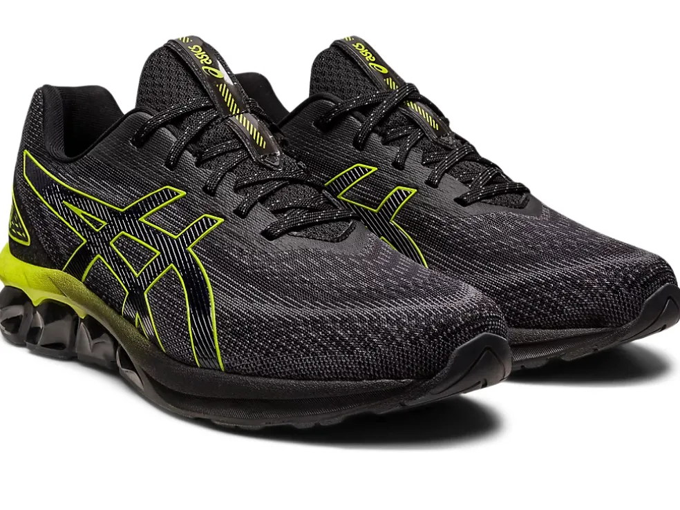 Best ASICS GEL-QUANTUM 180 VII Black/Neon Lime