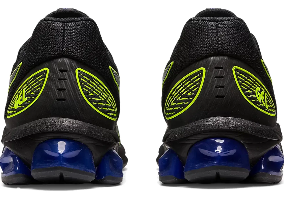 New ASICS GEL-QUANTUM 180 VII Black/Safety Yellow