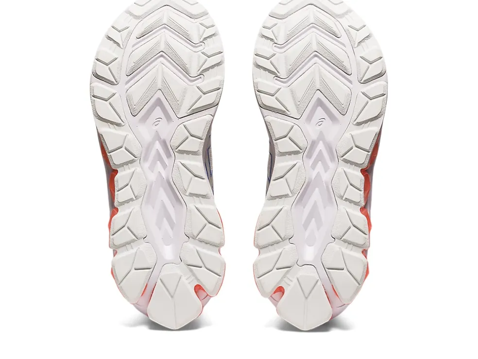 Sale ASICS GEL-QUANTUM 180 VII GRADE SCHOOL White/Sun Coral