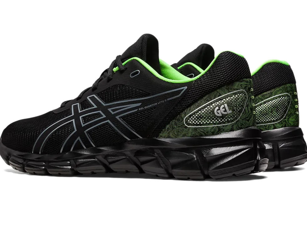 New ASICS GEL-QUANTUM LYTE II Black/Green Gecko