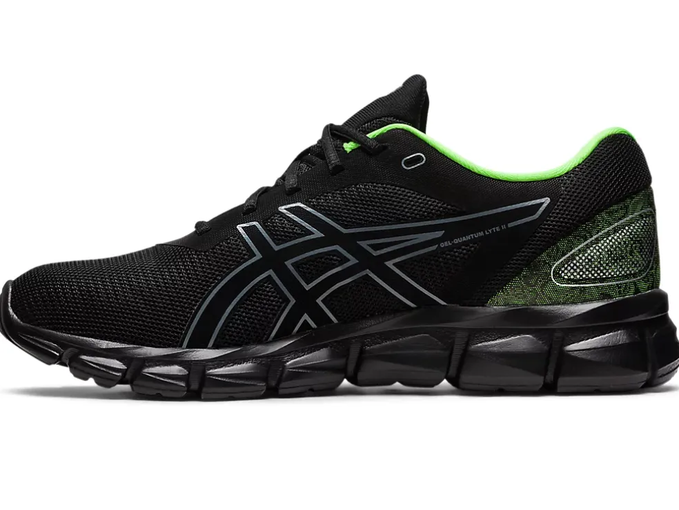 New ASICS GEL-QUANTUM LYTE II Black/Green Gecko