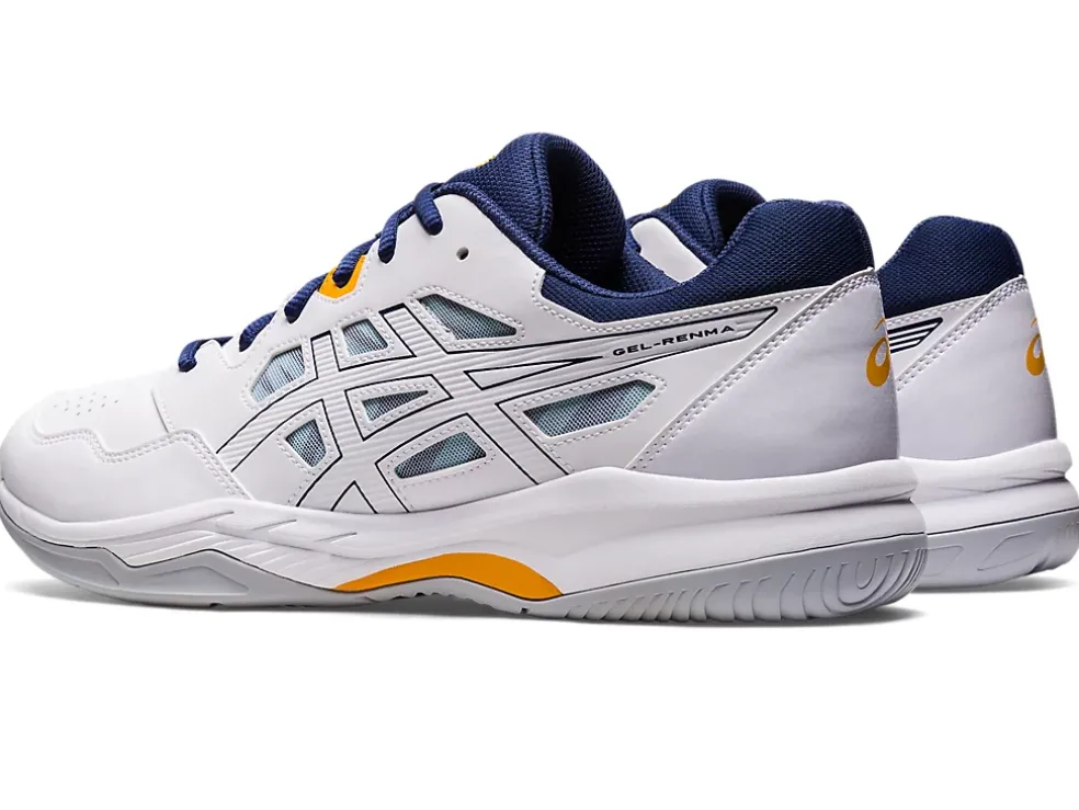 Clearance ASICS GEL-RENMA White/Deep Ocean