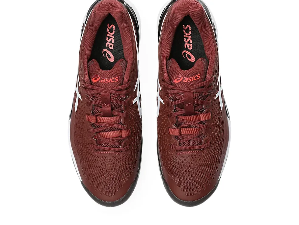 Outlet ASICS GEL-RESOLUTION 9 Antique Red/White