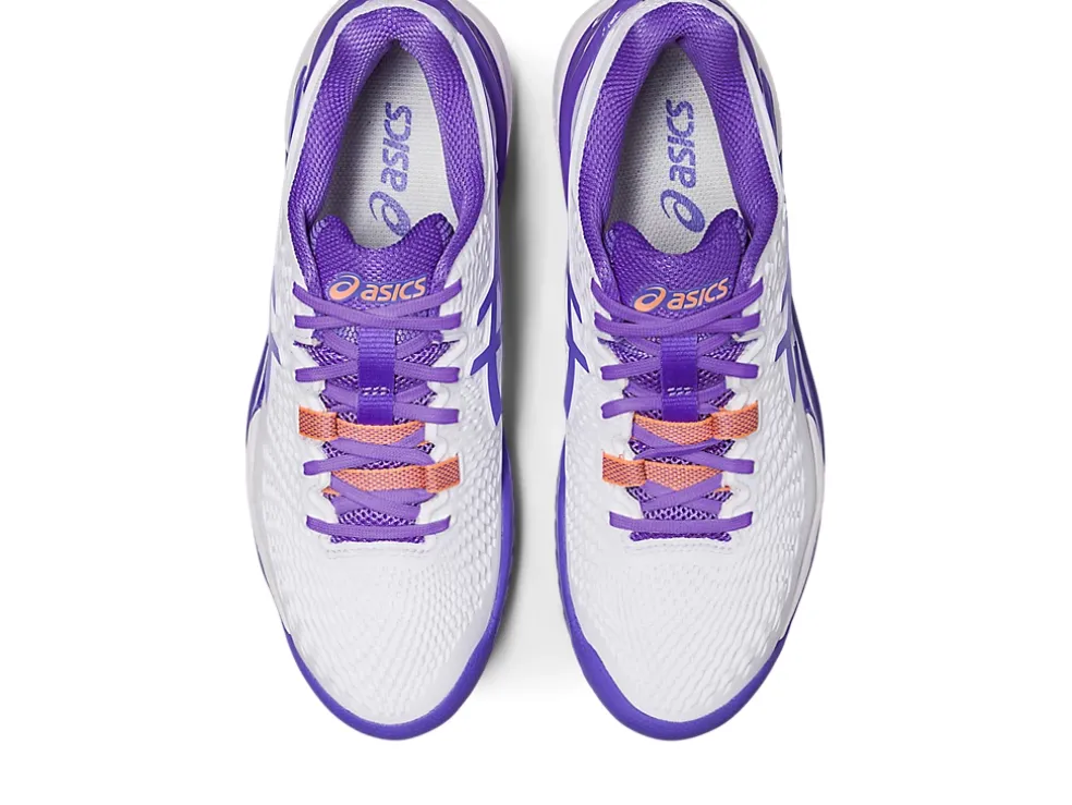 Sale ASICS GEL-RESOLUTION 9 White/Amethyst