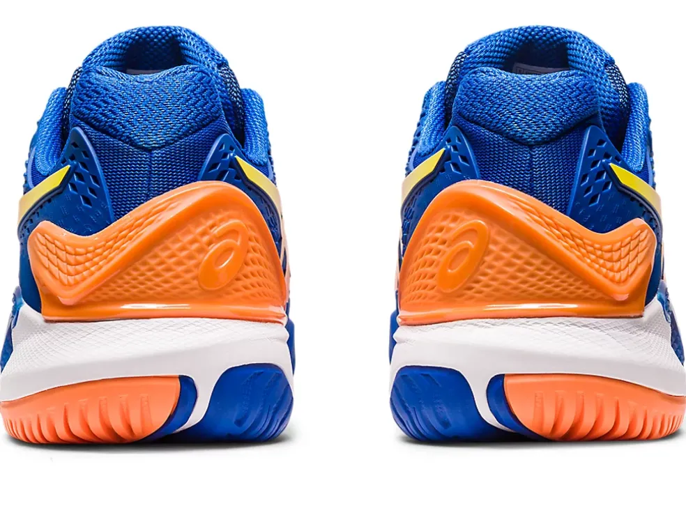 Online ASICS GEL-RESOLUTION 9 Tuna Blue/Sun Peach
