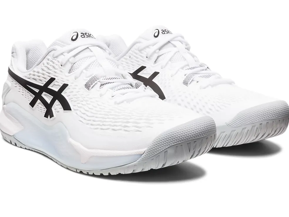 Hot ASICS GEL-RESOLUTION 9 White/Black