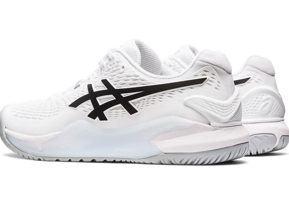 Hot ASICS GEL-RESOLUTION 9 White/Black
