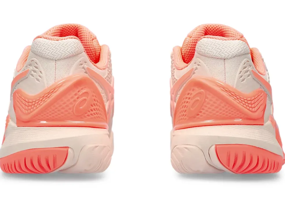 Shop ASICS GEL-RESOLUTION 9 Pearl Pink/Sun Coral