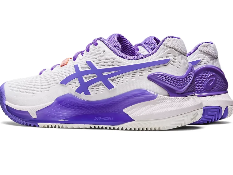 Online ASICS GEL-RESOLUTION 9 CLAY White/Amethyst