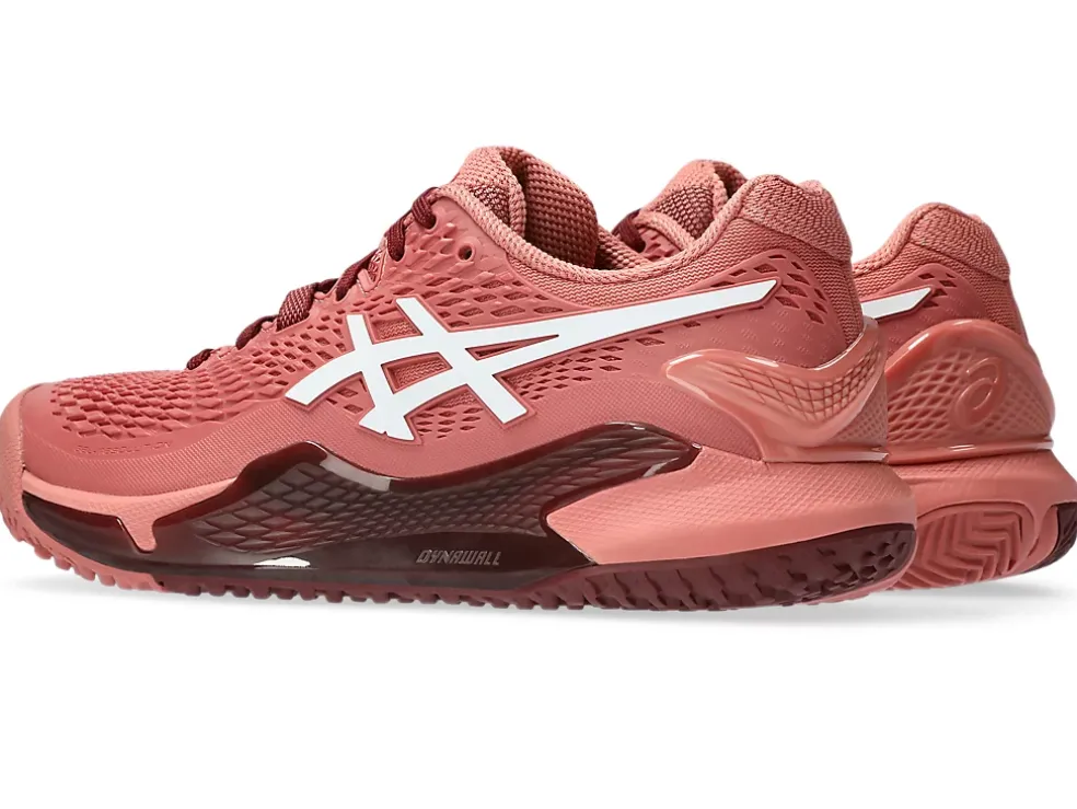 Store ASICS GEL-RESOLUTION 9 CLAY Light Garnet/White