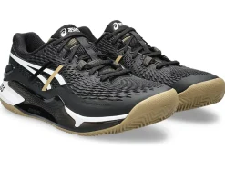 Sale ASICS GEL-RESOLUTION 9 CLAY Black/Camel