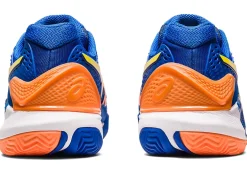 New ASICS GEL-RESOLUTION 9 CLAY Tuna Blue/Sun Peach