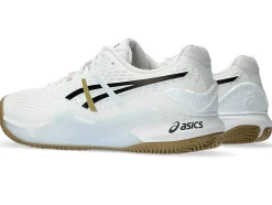 Shop ASICS GEL-RESOLUTION 9 CLAY White/Black