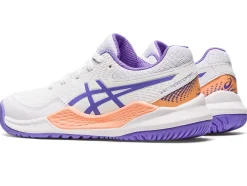 Cheap ASICS GEL-RESOLUTION 9 GRADE SCHOOL White/Amethyst