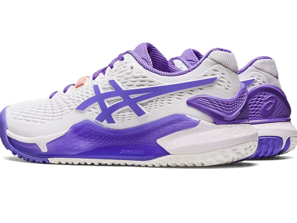 New ASICS GEL-RESOLUTION 9 OC White/Amethyst