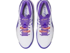 New ASICS GEL-RESOLUTION 9 OC White/Amethyst