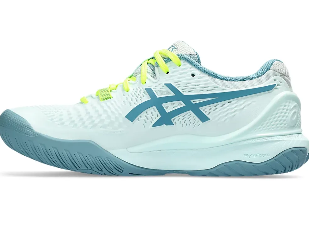 Clearance ASICS GEL-RESOLUTION 9 WIDE Soothing Sea/Gris Blue