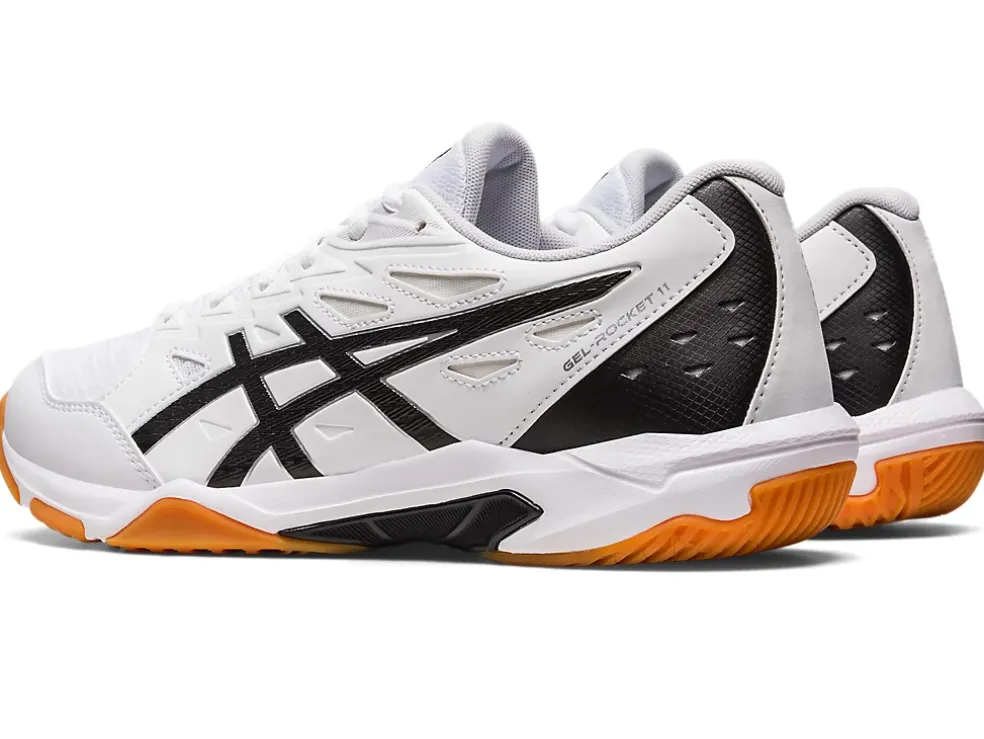 Discount ASICS GEL-ROCKET 11 White/Pure Silver