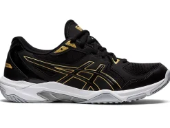 Best ASICS GEL-ROCKET 10 Black/Pure Gold