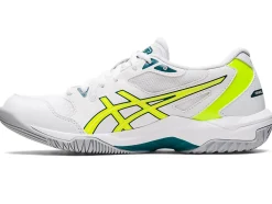 Best Sale ASICS GEL-ROCKET 10 White/Safety Yellow