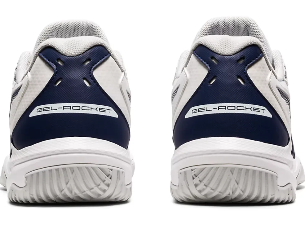 Sale ASICS GEL-ROCKET 10 White/Peacoat
