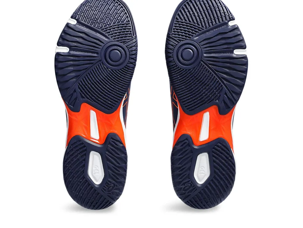 Outlet ASICS GEL-ROCKET 11 WIDE Peacoat/Shocking Orange